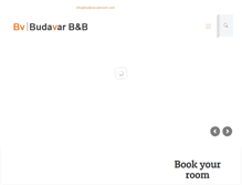 Tablet Screenshot of budavar-pension.com